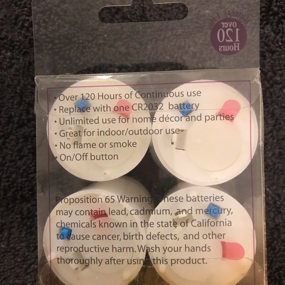 Battery Operated Votive Candles - Picture 2 of 2